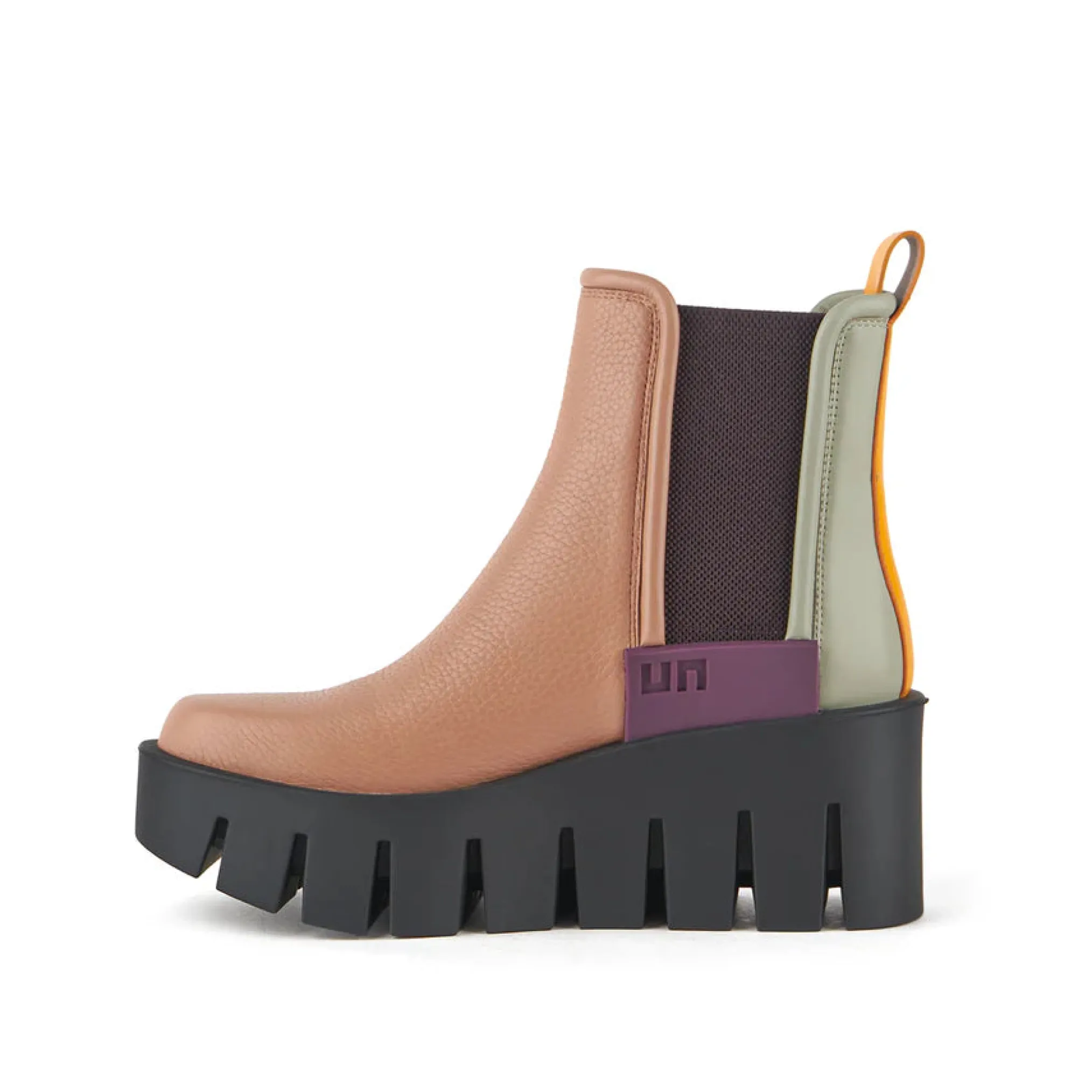 United Nude Grip Chelsea Lo III Canyon Buty na Platformie Damskie Brąz