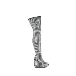 United Nude Wa Long Boot Hi Mono Buty Kozaki Damskie Czarne