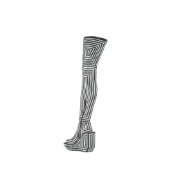 United Nude Wa Long Boot Hi Mono Buty Kozaki Damskie Czarne