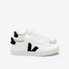 Veja Campo Sneakersy Damskie Chromefree Leather Extra White Black Kolo