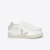 Veja Campo Sneakersy Damskie Chromefree Leather Extra White Natural Ko