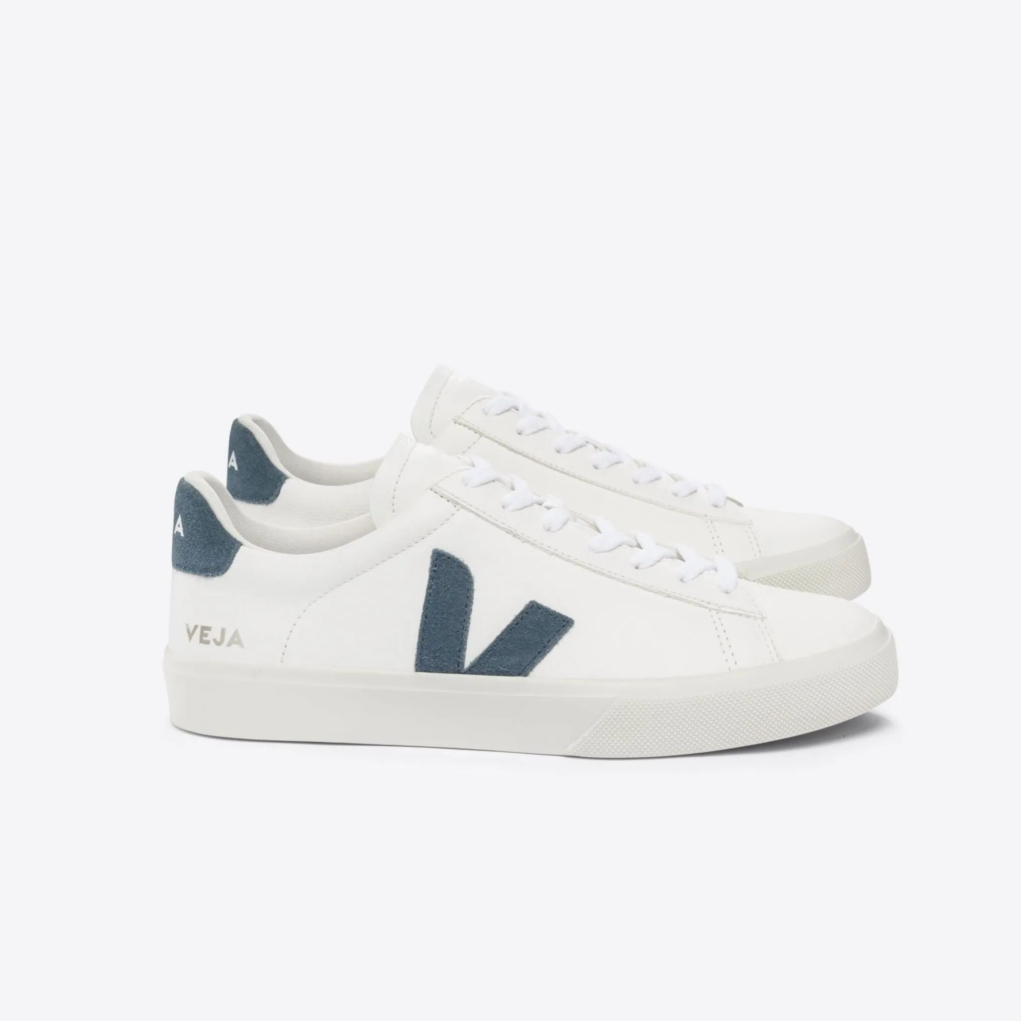 Veja Campo Sneakersy Damskie Chromefree Leather Extra White California