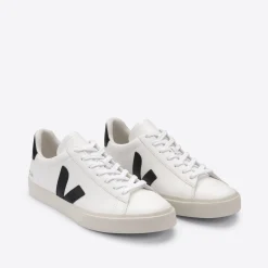 Veja Campo Sneakersy Damskie Chromefree Leather Extra White Black Kolo