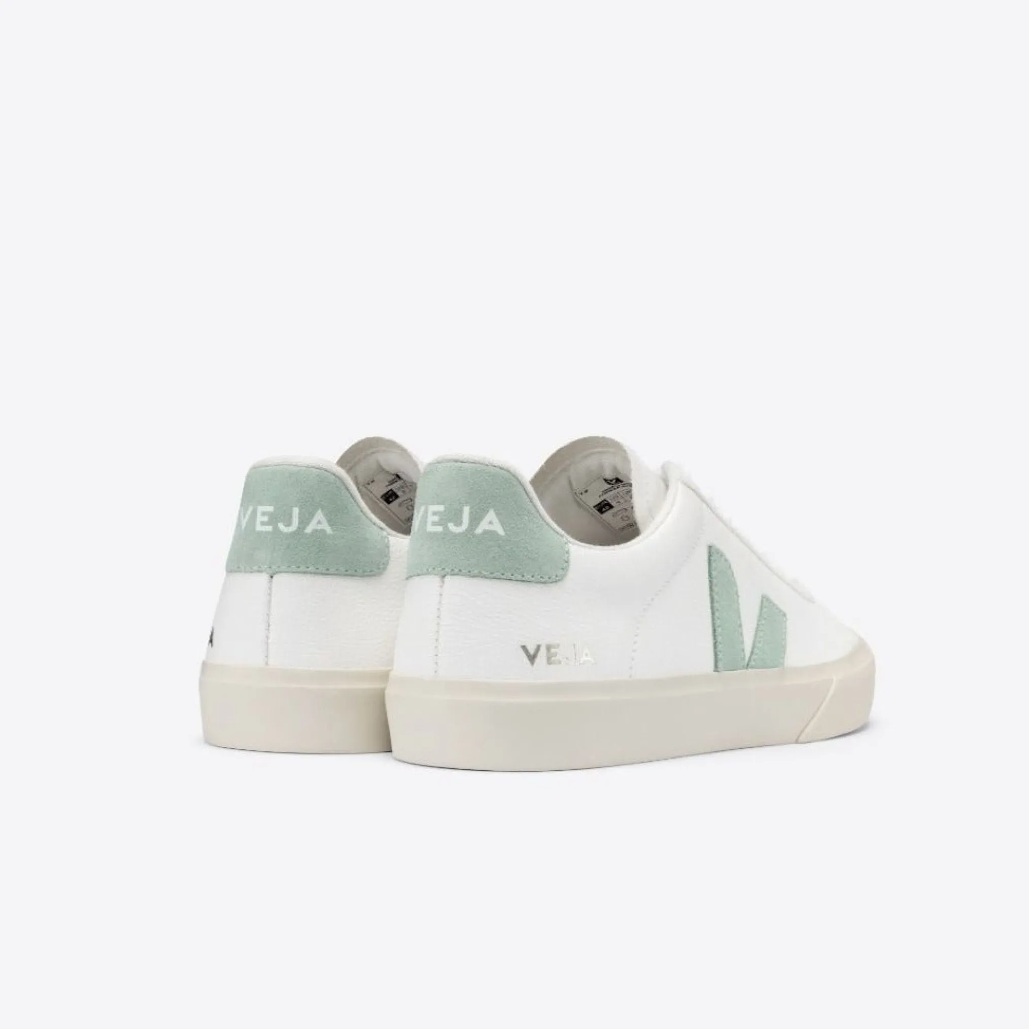 Veja Campo Sneakersy Damskie Chromefree Leather Extra White Matcha Kol