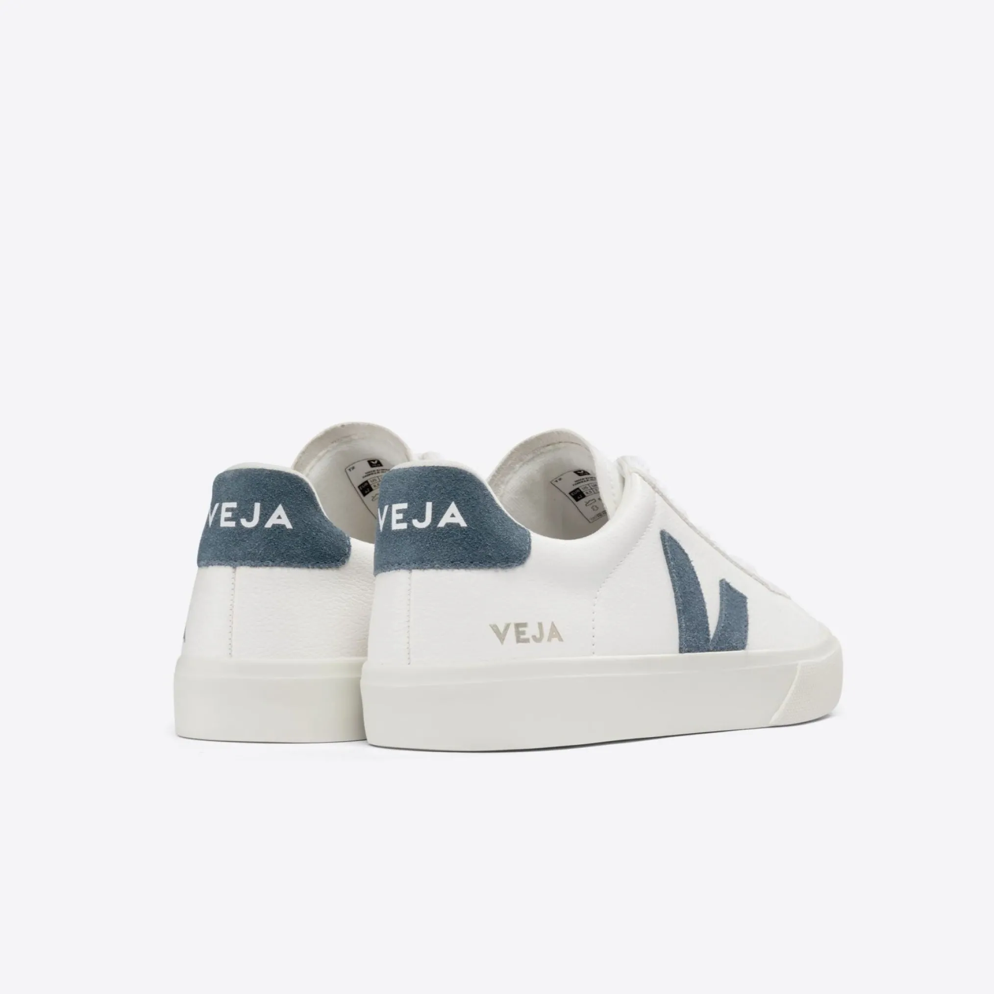 Veja Campo Sneakersy Damskie Chromefree Leather Extra White California