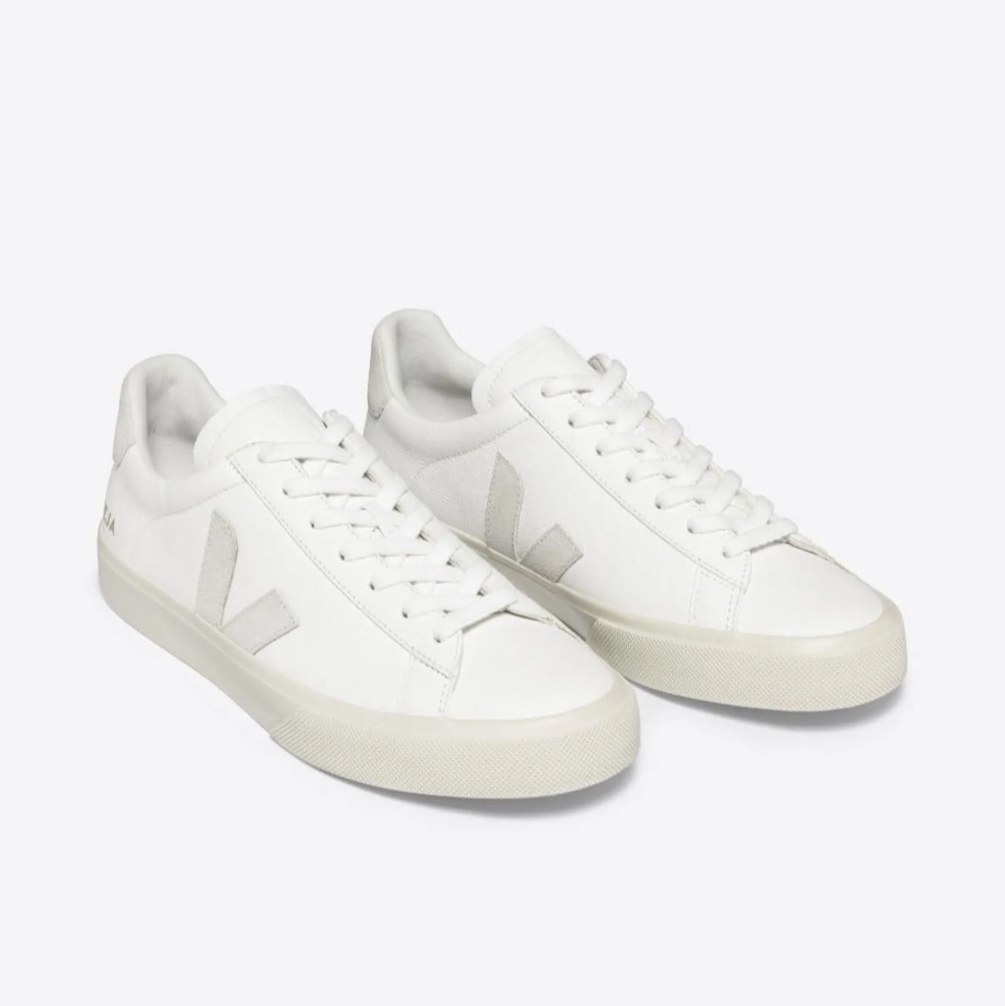 Veja Campo Sneakersy Damskie Chromefree Leather Extra White Natural Ko
