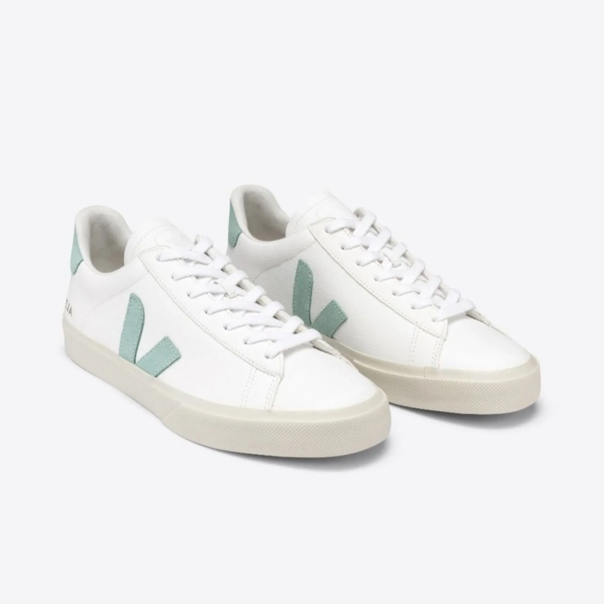 Veja Campo Sneakersy Damskie Chromefree Leather Extra White Matcha Kol