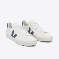 Veja Campo Sneakersy Damskie Chromefree Leather Extra White California