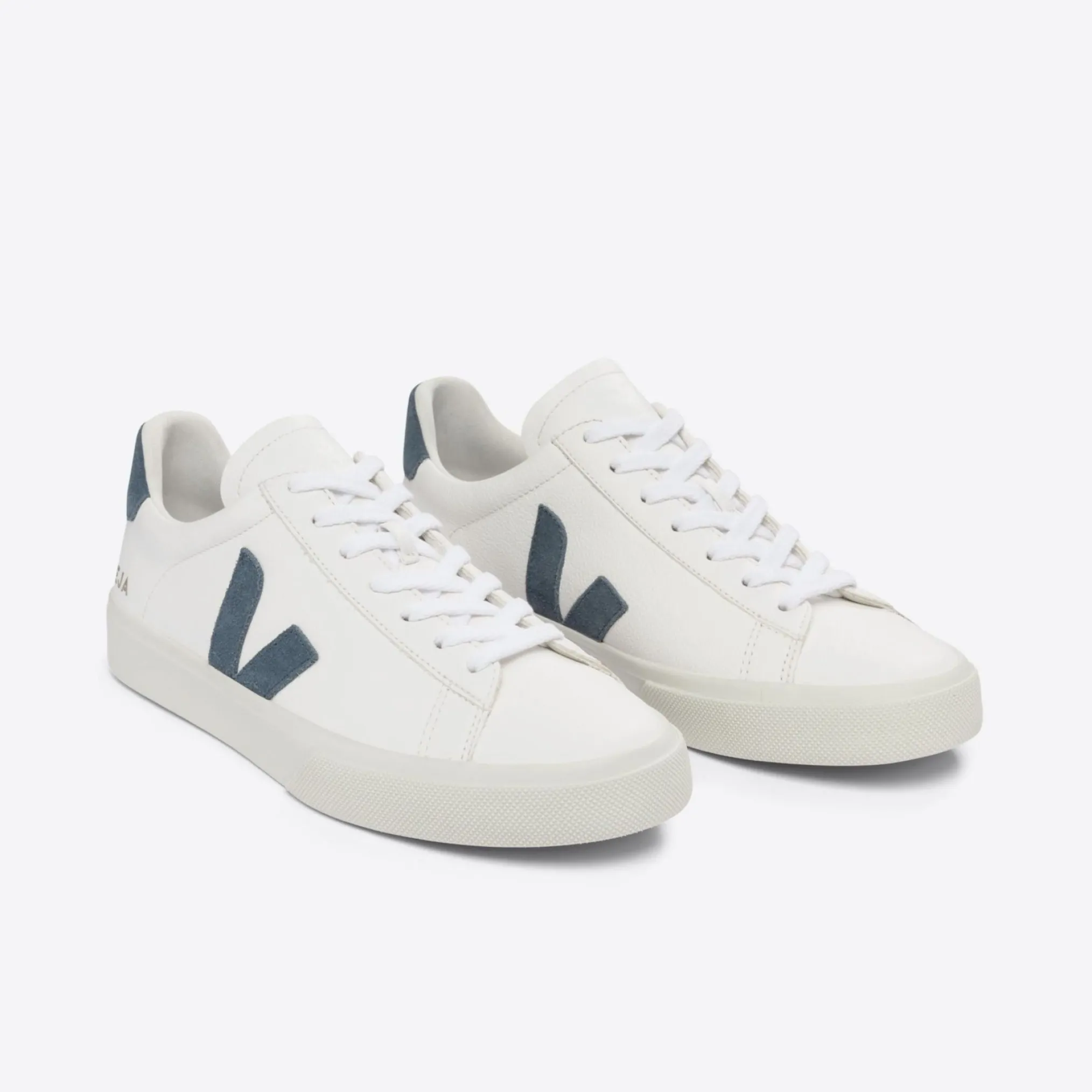 Veja Campo Sneakersy Damskie Chromefree Leather Extra White California